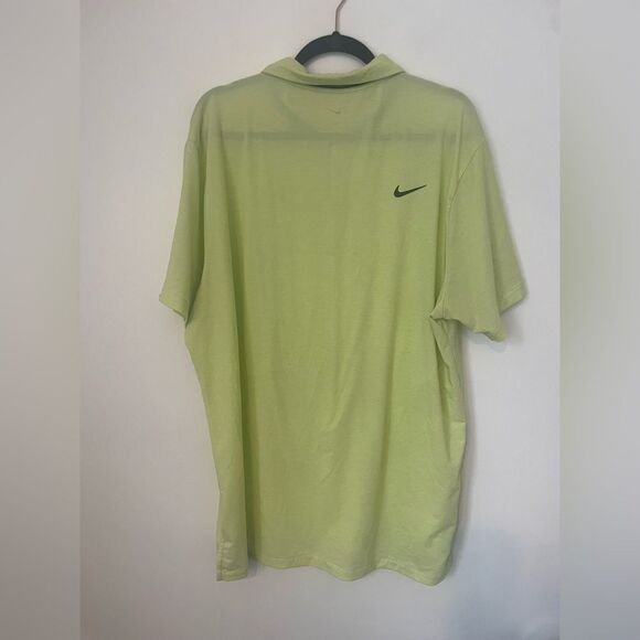 Nike Dri-FIT Tour Men's Golf Polo xlarge Light Lemon Twist/Black - Picture 5 of 11